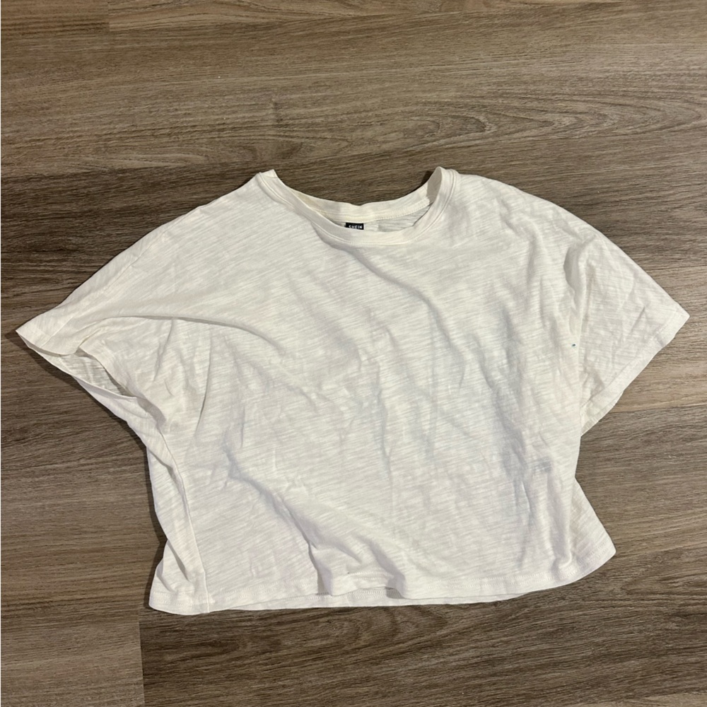 SHEIN White Short Sleeve Tee